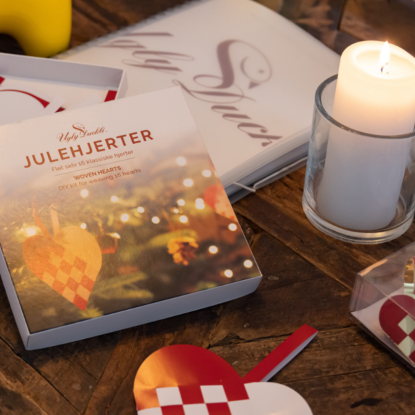 glanspapir til julehjerter