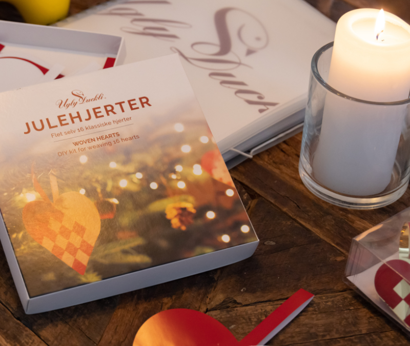 glanspapir til julehjerter