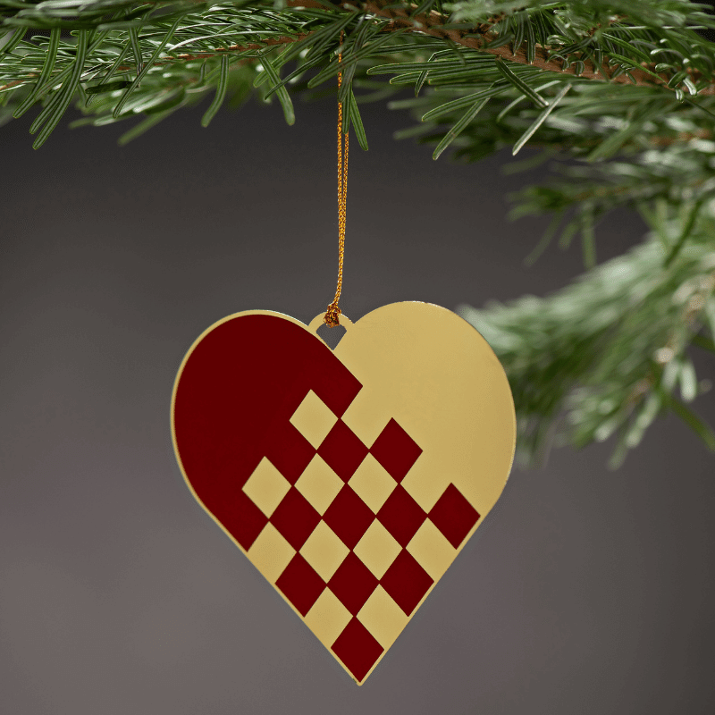Danish Christmas heart