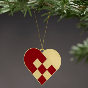 Scandinavian Christmas heart